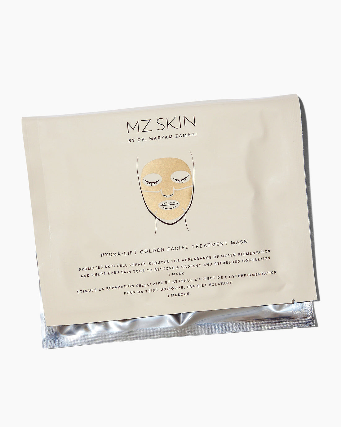 Hydra Lift Golden Facial Treatment Mask 5 Pack - Fig Face